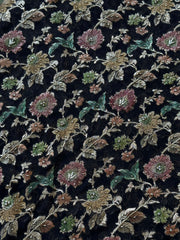 Midnight Noir Pure Banarasi Khaddi Unstitched Suit