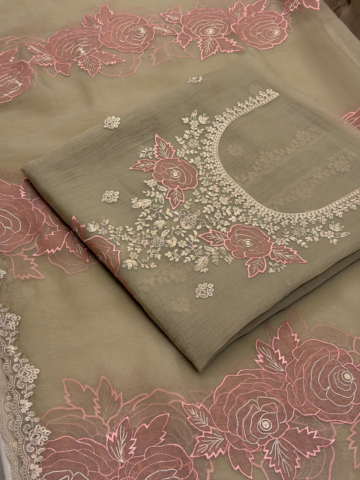 Noor-e-Gulnaar Organza Luxury Formals