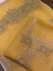 Noor-e-Gulnaar Organza Luxury Formals