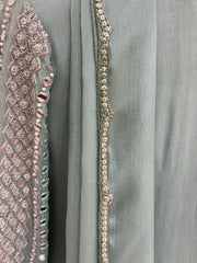 Noor-e-Maheen Chinon Sharara Set