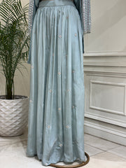 Noor-e-Maheen Chinon Sharara Set