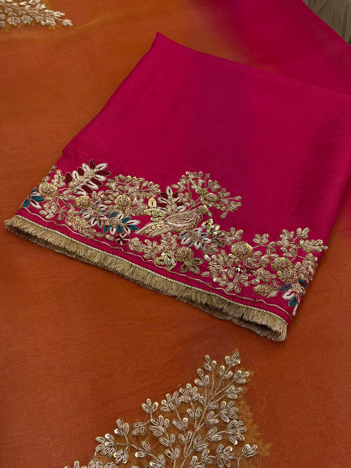 Noor-e-Gulnaar Ombre Suit Set