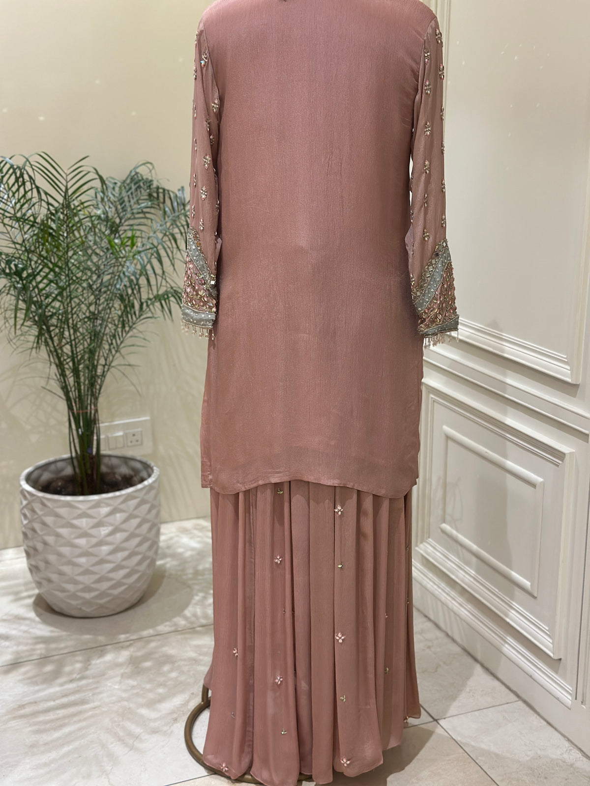 Noor-e-Rouhi Chinon Embellished Sharara Set