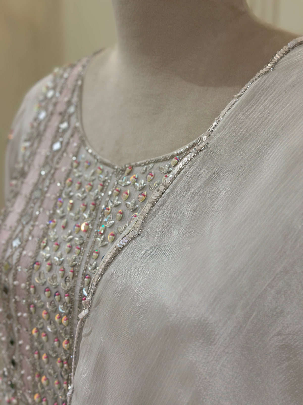 Noor-e-Rouhi Chinon Embellished Sharara Set