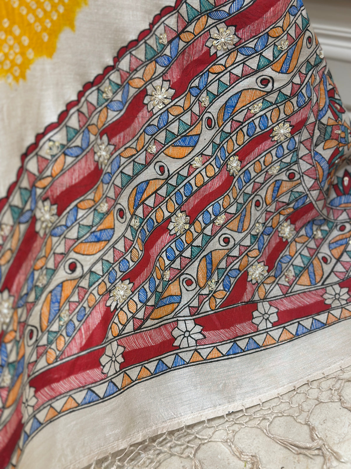 Noor-e-Zarmina Raw Silk Sharara Set