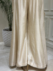 Noor-e-Zarmina Raw Silk Sharara Set