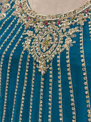 Noor-e-Safiya Chinon Sharara Set