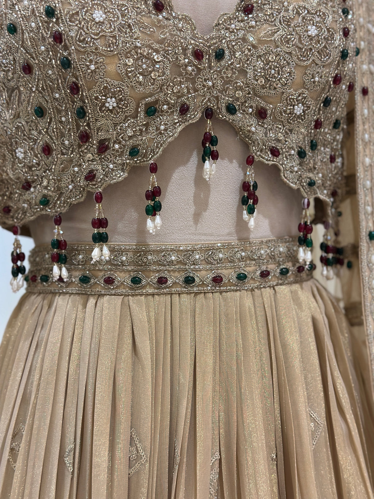 Noor-e-Zumurrud Luxury Bridal Lehenga Set