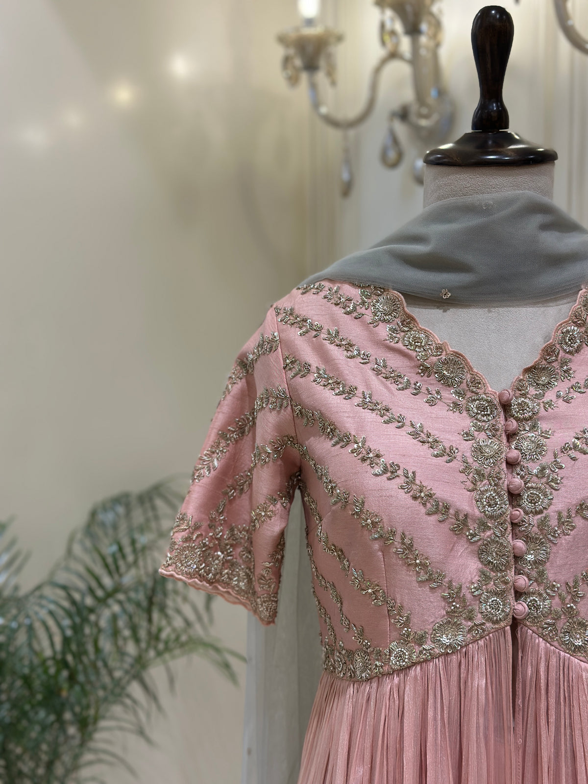 Noor-e-Gulrukh Designer Gown Set