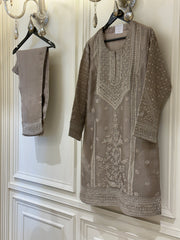 Noor-e-Safiya Organza Luxury Suit Set