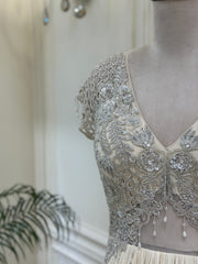 Noor-e-Elara Indo-Western Chinon Gown