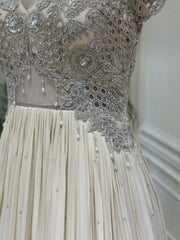 Noor-e-Elara Indo-Western Chinon Gown