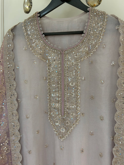 Gul-e-Rouge Tissue Luxury Suit