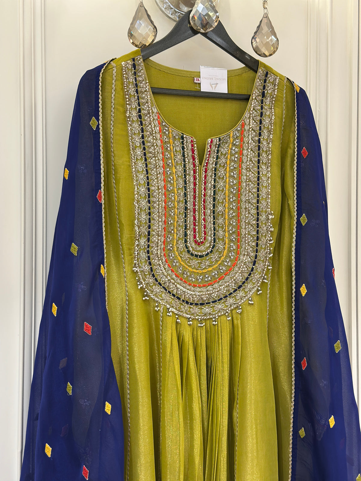 Noor-e-Tissue Embellished Suit Set