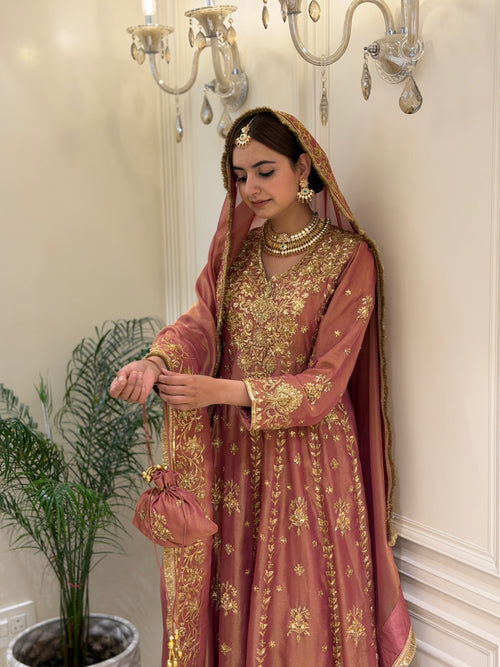 Noor-e-Gulrukh Anarkali Set