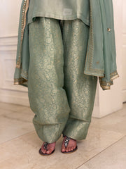 Zarmina Heritage Tissue Shalwar Set