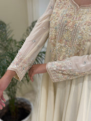 Ethereal Grace – Luxury Georgette Embellished Gown