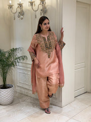 Zarmina Heritage Tissue Shalwar Set