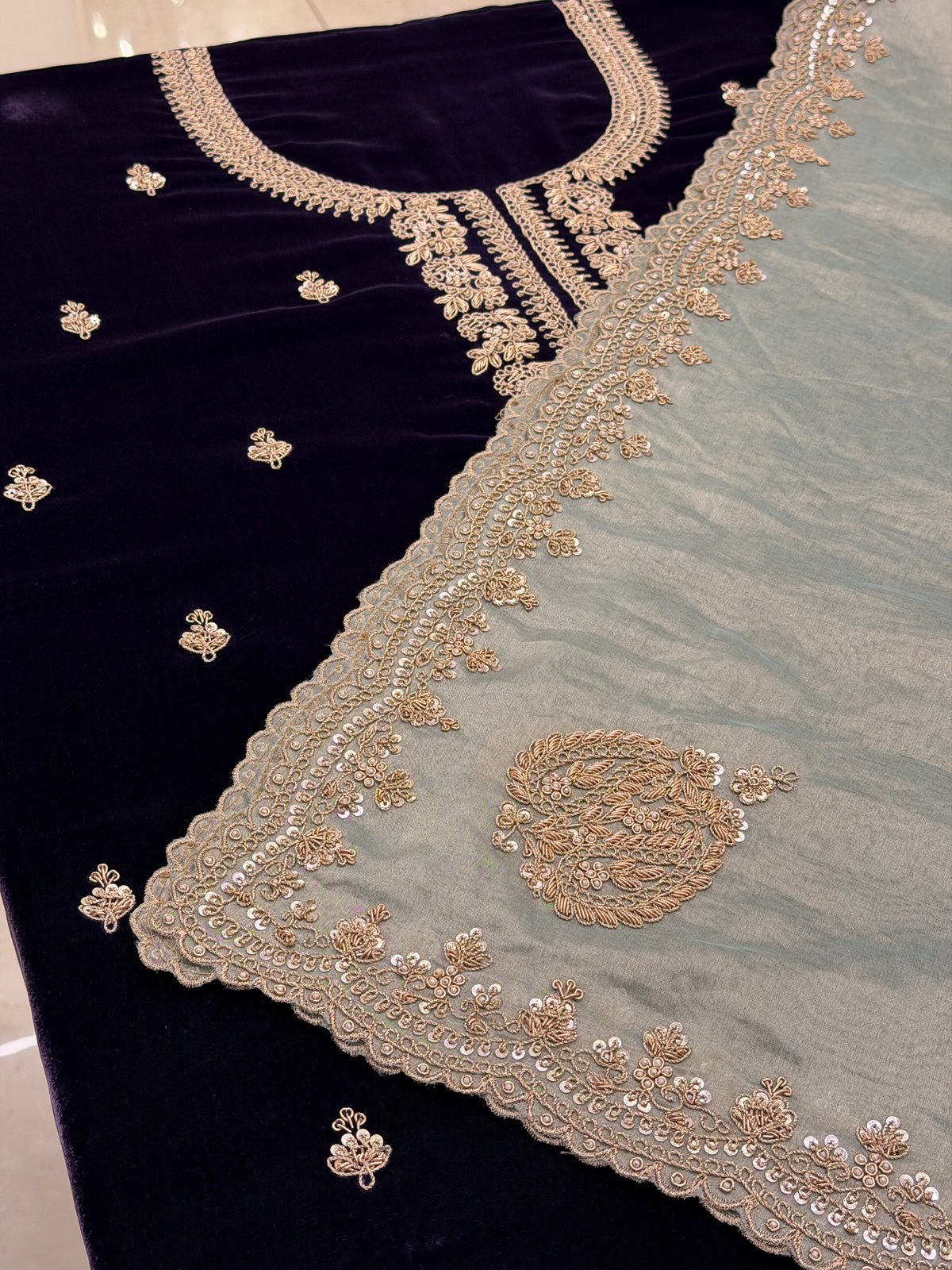 Winter Royale – Luxury Velvet Suit ✨