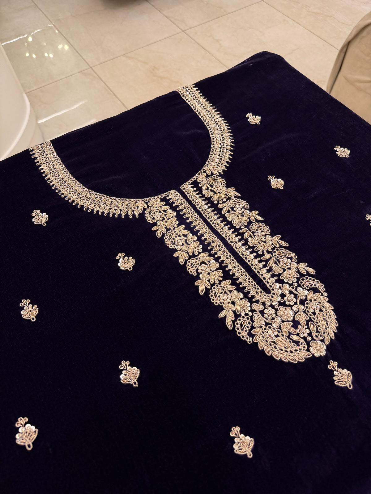 Winter Royale – Luxury Velvet Suit ✨