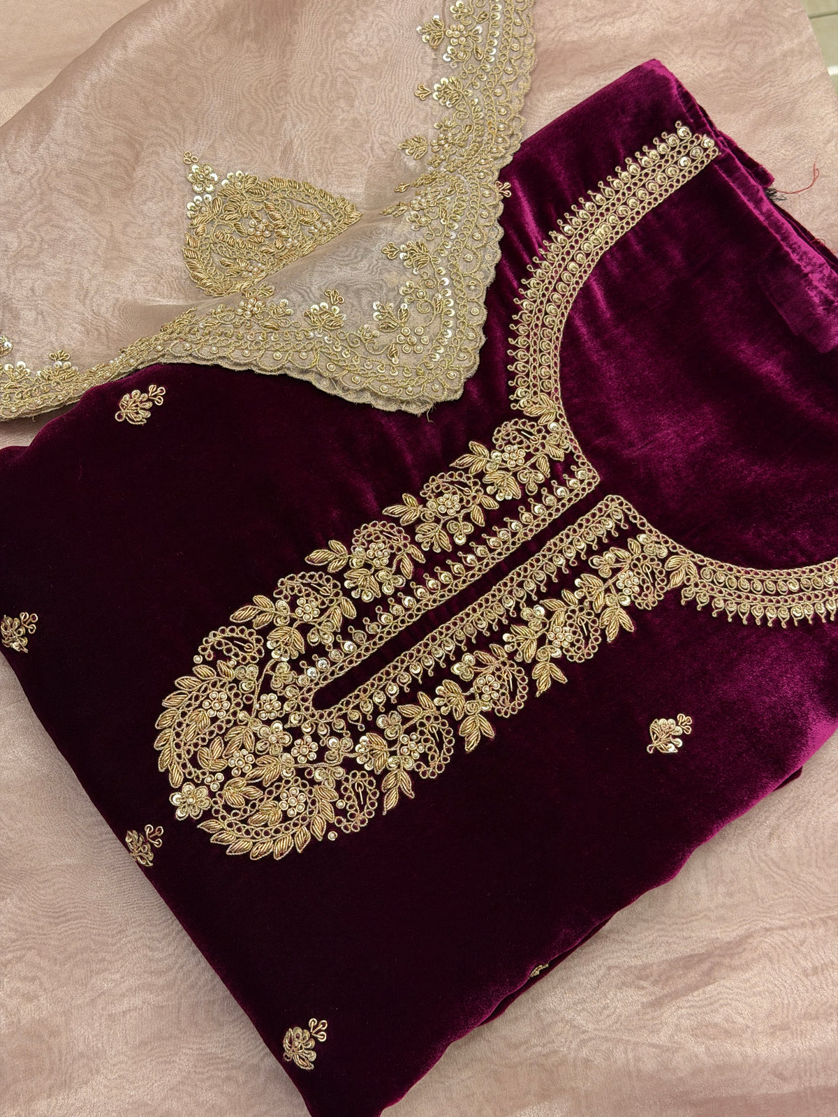 Winter Royale – Luxury Velvet Suit ✨
