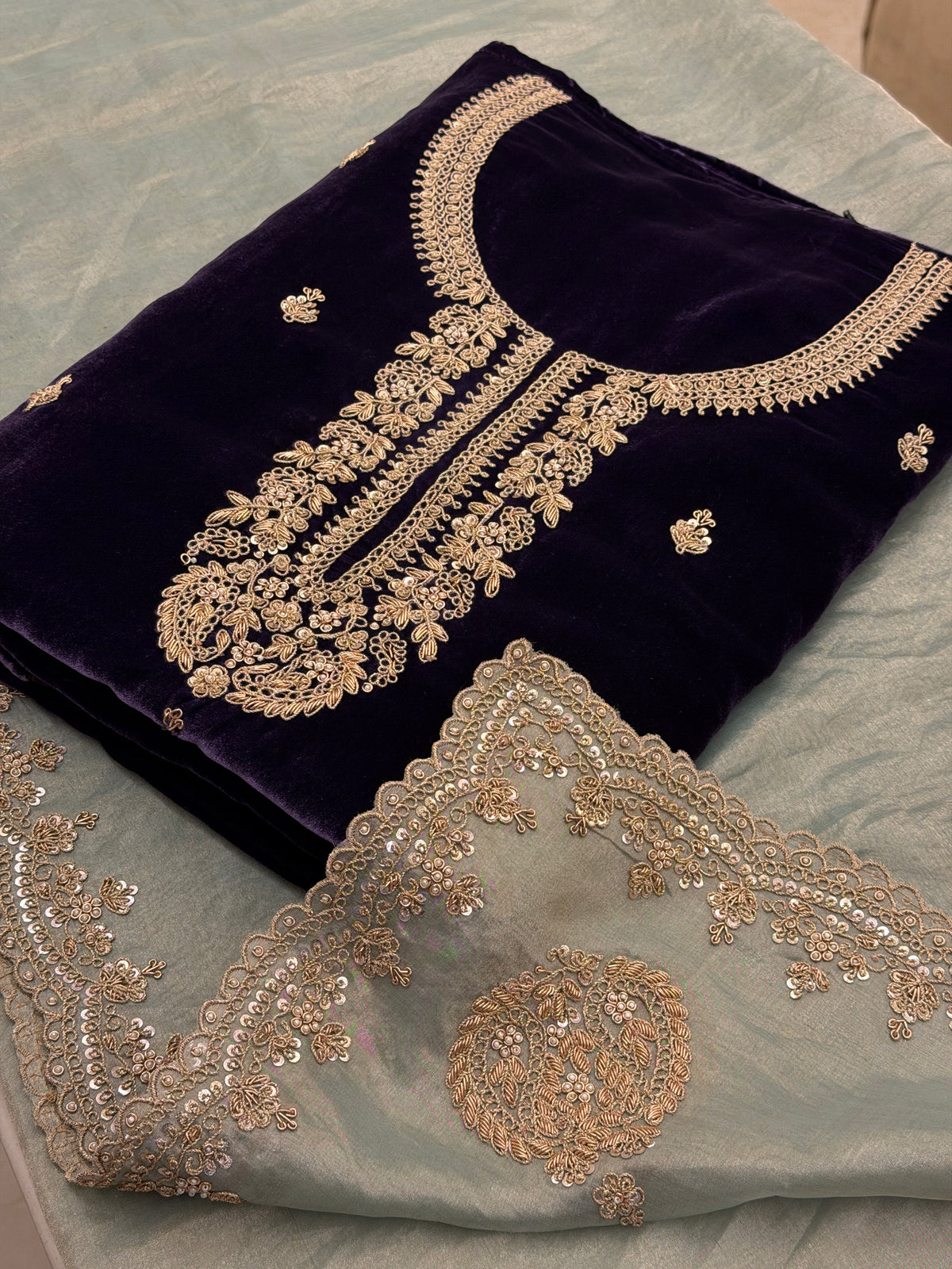 Winter Royale – Luxury Velvet Suit ✨