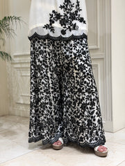 Ivory Noir Chinon Sharara Set