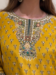 Pearl Mirage Crepe Gharara Set