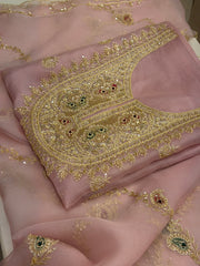 Zar-e-Noor Pure Organza Silk Ensemble