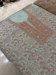 Gulnaar Pastel Chikankari Suit