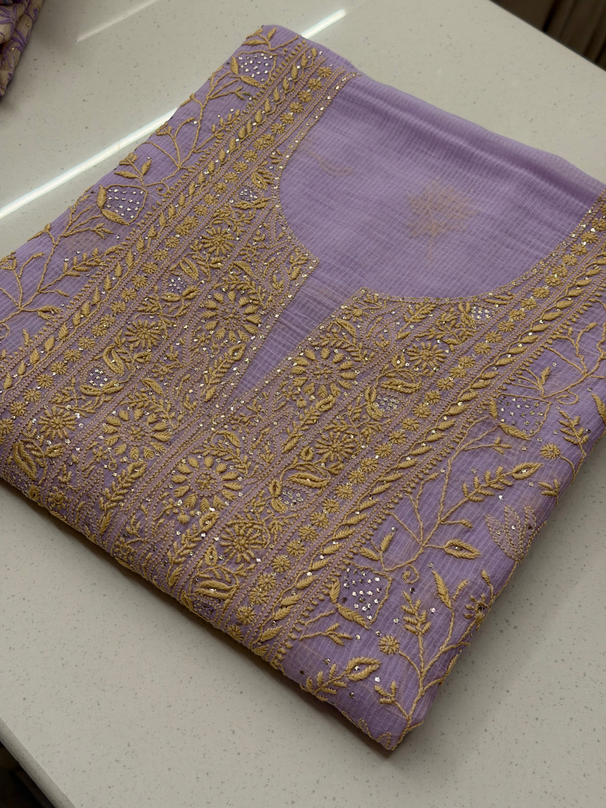 Gulnaar Pastel Chikankari Suit