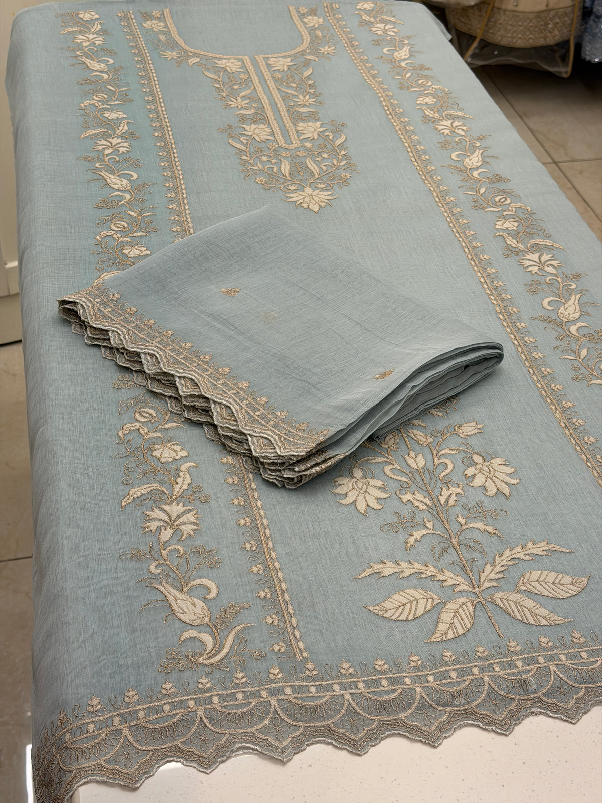 Powder Blue Heritage Kat Suit