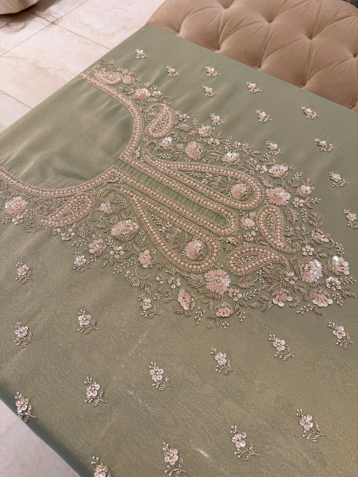 Noor-e-Paisley Premium Tissue Luxury Formal Suit Set
