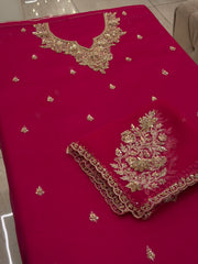 Noor-e-Zardozi Luxury Organza Silk Suit