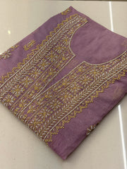 Meher-e-Mushq Pure Mull Chikankari Suit