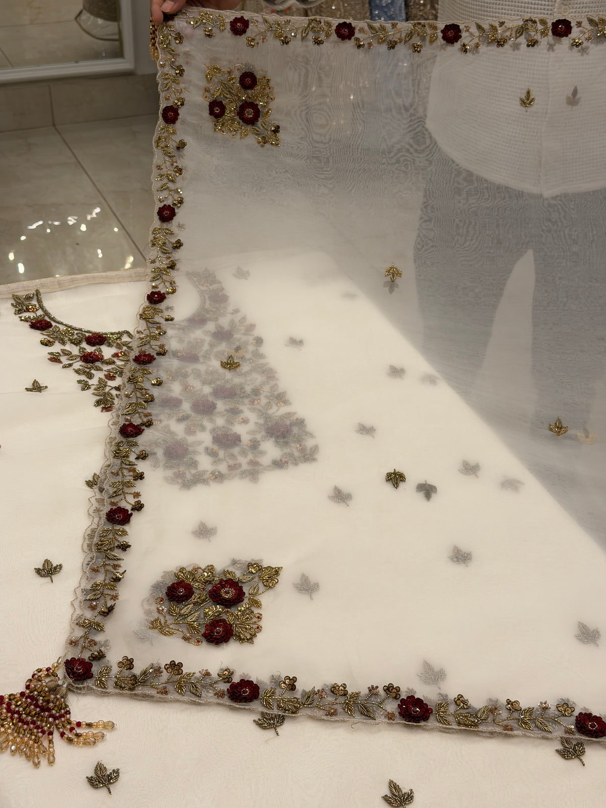 Gul-e-Shaam Luxury Handwork Ensemble