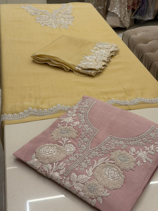 Noor-e-Gulnaar Luxury Mull Suit Set