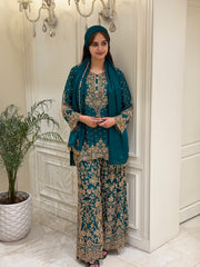 Noor-e-Zarqash Sharara Set 2