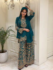 Noor-e-Zarqash Sharara Set 2
