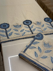 Noor-e-Gulbano Appliqué Suit Set