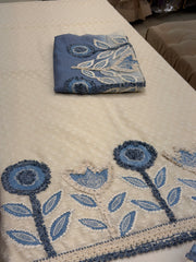 Noor-e-Gulbano Appliqué Suit Set