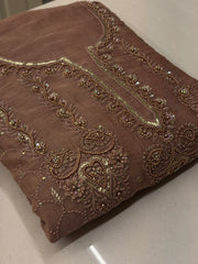 Noor-e-Zar Chanderi Suit Set