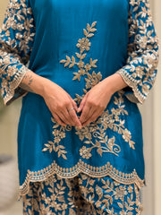 Noor-e-Firoza Chinon Suit Set
