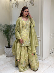Noor-e-Zamrud Sharara Set