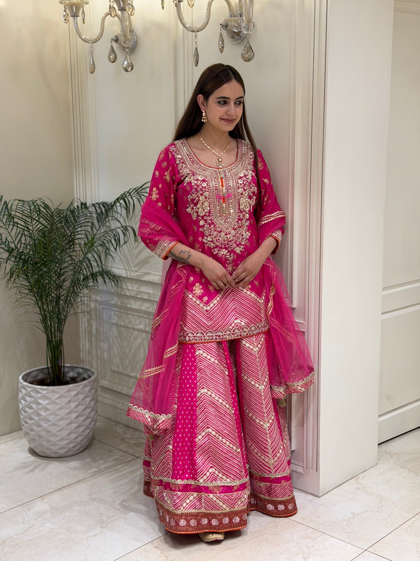 Noor-e-Rangrez Sharara Set