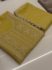 Noor-e-Gulnaar Chikankari Suit Set