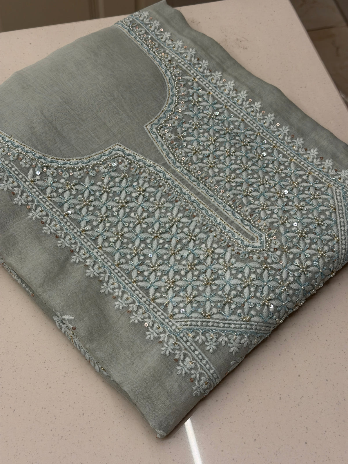 Noor-e-Meher Chikankari Suit Set