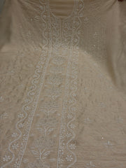Noor-e-Ivory Monga Chikankari Luxury Formal