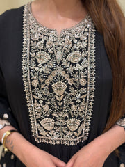 Noor-e-Zarmina Cotton Silk Suit Set