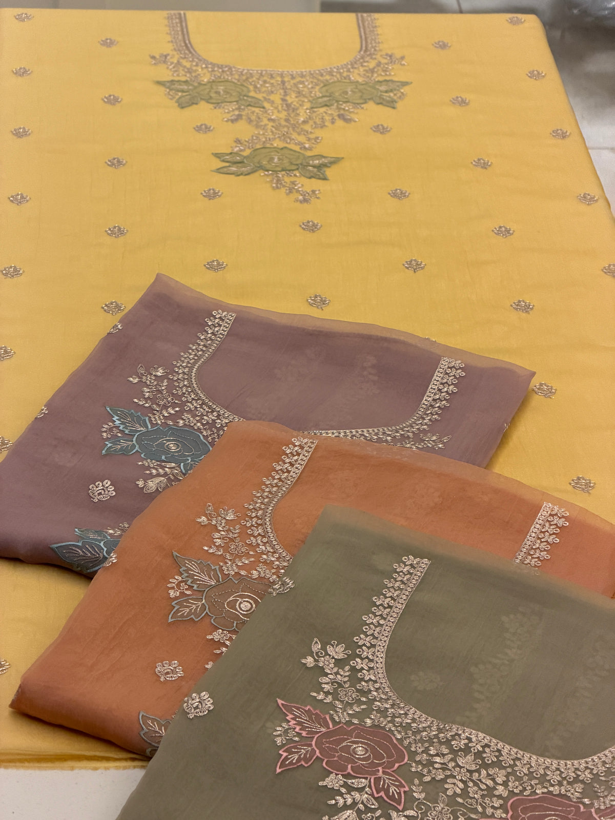Noor-e-Gulnaar Organza Luxury Formals